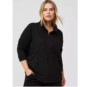 TORRID NWT Cloud Fleece Half Zip Lounge Pullover